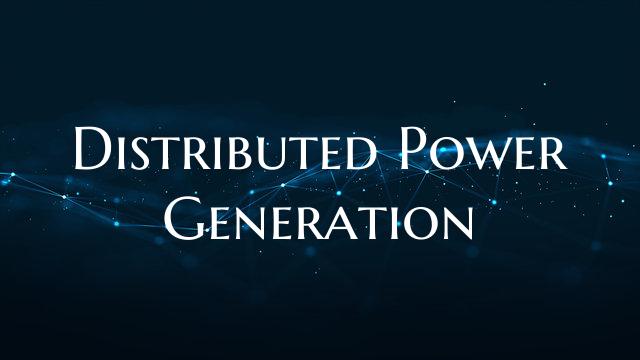 Distributed Power Generation