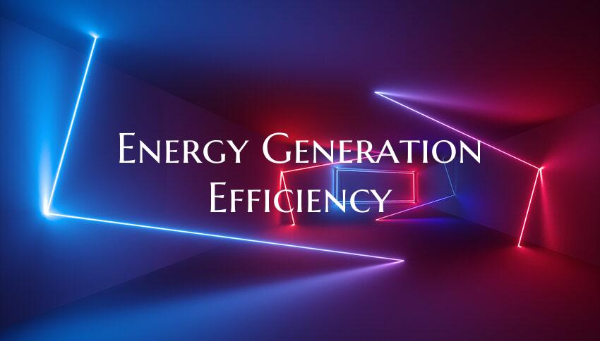 Energy Generation Efficiency